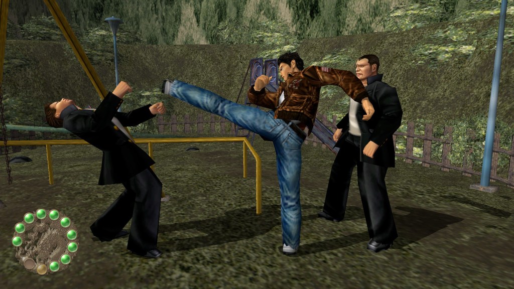 Shenmue 2 martial arts gameplay