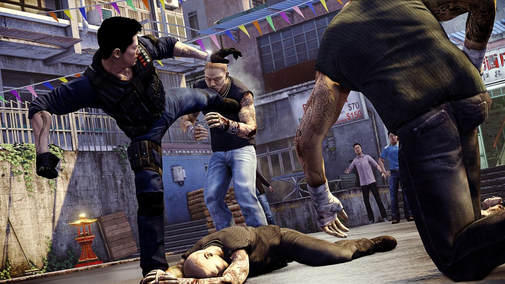 Sleeping Dogs martial arts gameplay