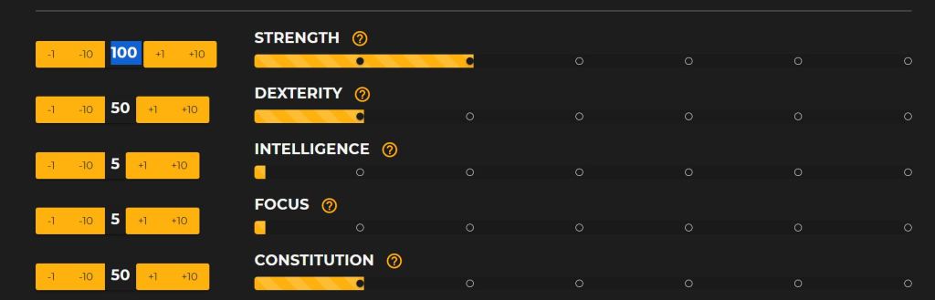 New World Melee DPS Stats Build (Dexterity)