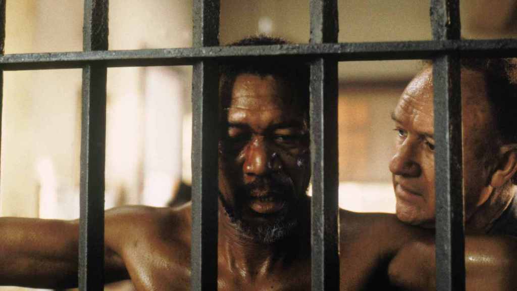 Morgan Freeman and Gene Hackman in Unforgiven