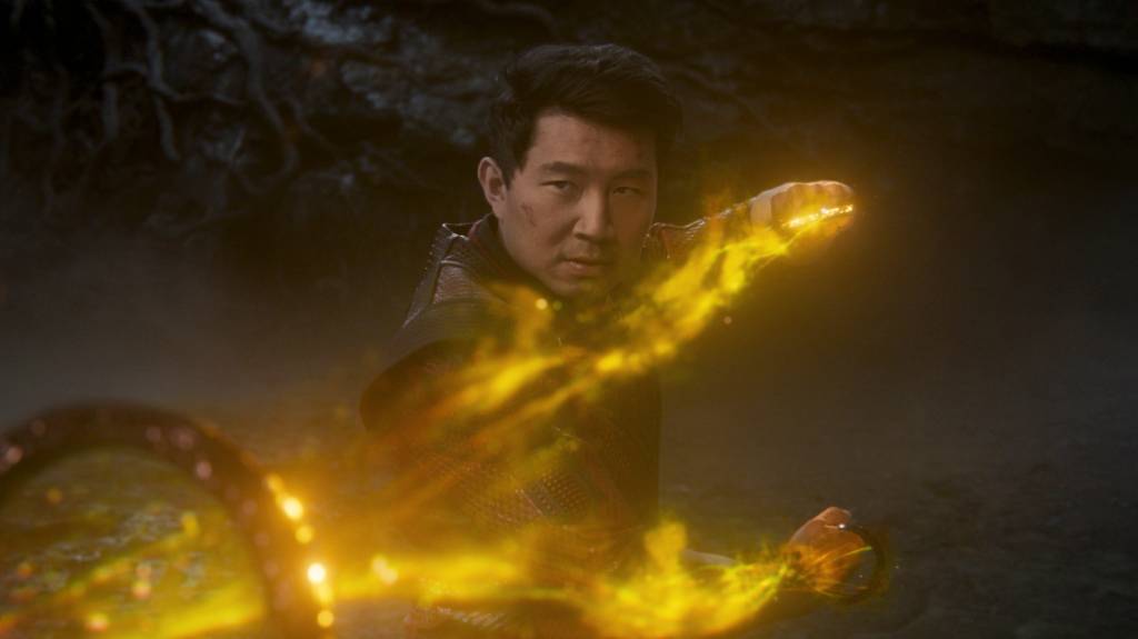 Simu Liu as Shang-Chi in Shang-Chi and the Legend of the Ten Rings
