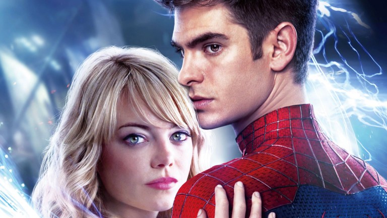 The Amazing Spider-Man 2: Emma Stone and Andrew Garfield.