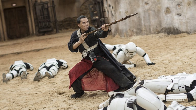 Donnie Yen as Chirrut Îmwe in Rogue One