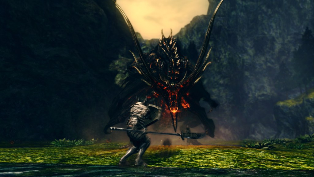 Dark Souls Black Dragon Kalameet