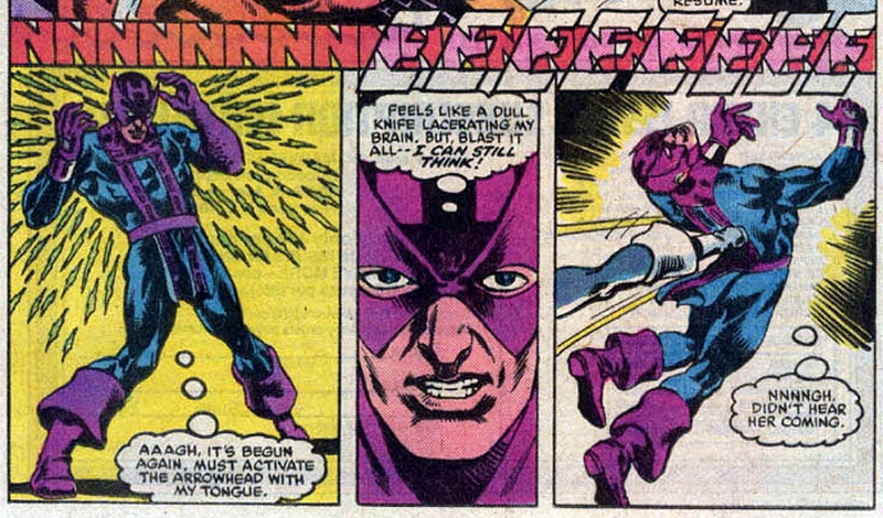 Hawkeye loses his hearing in Marvel Comics