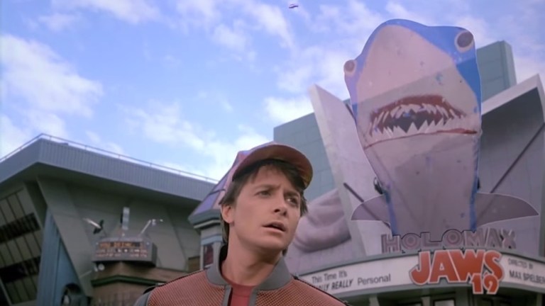 Jaws from Back to the Future 2