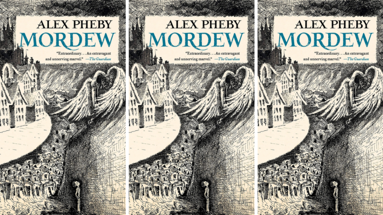 The cover for Alex Pheby's Mordew