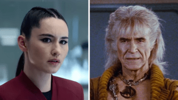 La'an and Khan Noonien-Singh in Star Trek