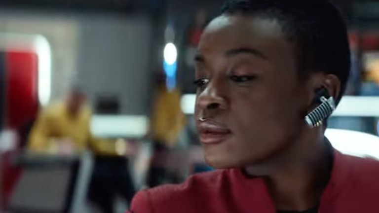 Cadet Uhura in Star Trek: Strange New Worlds