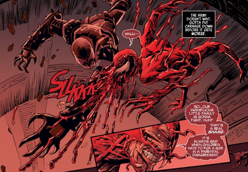 Venom vs. Carnage in Minimum Carnage