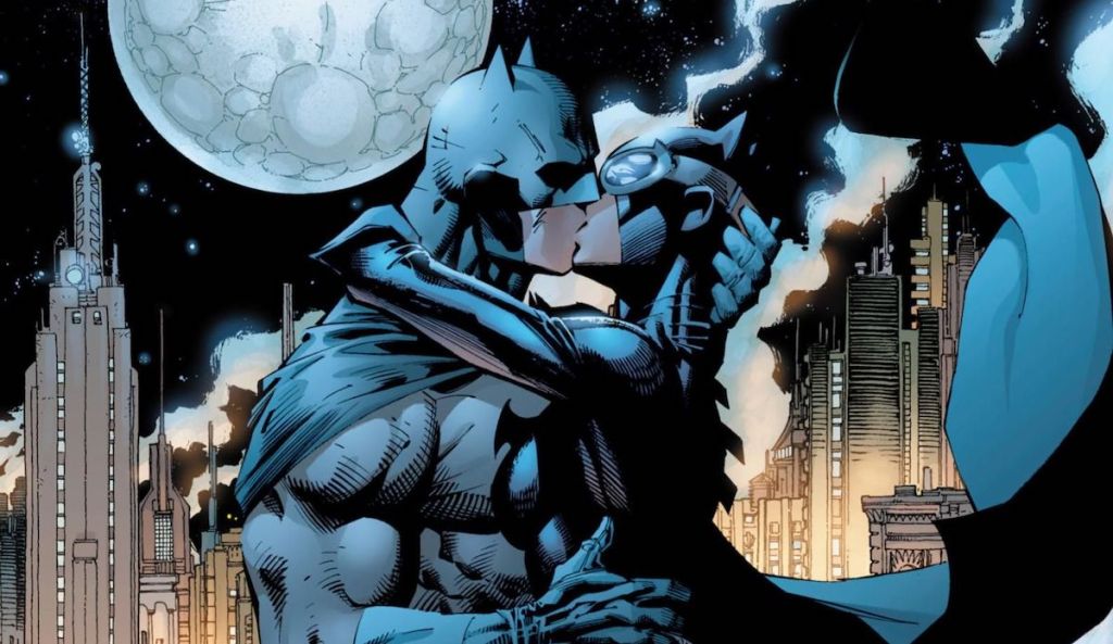 Batman and Catwoman in Hush