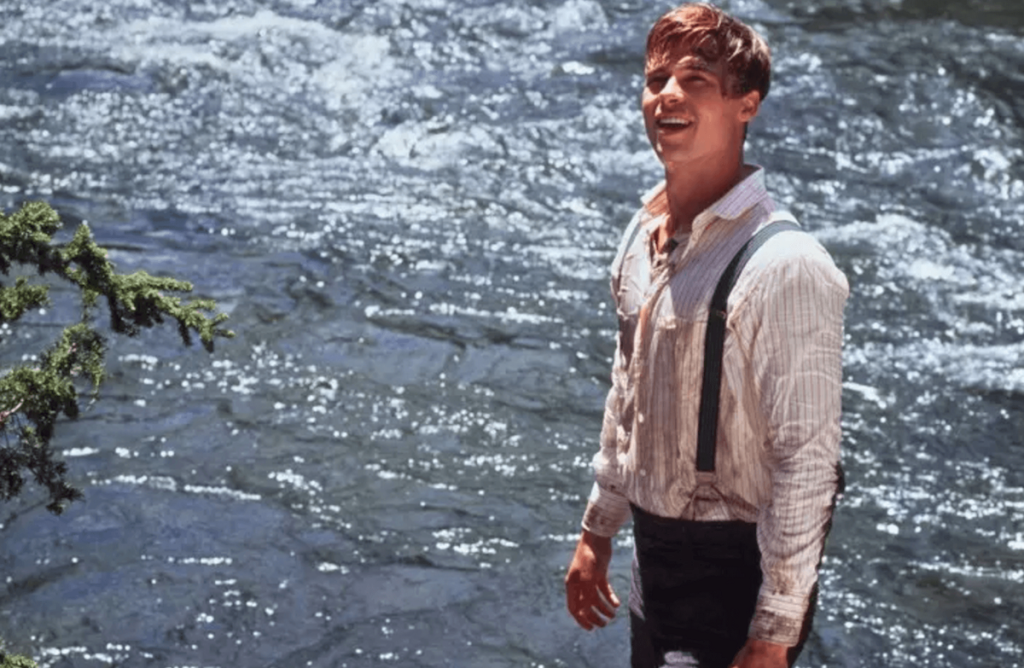 Brad Pitt in A River Runs Through It