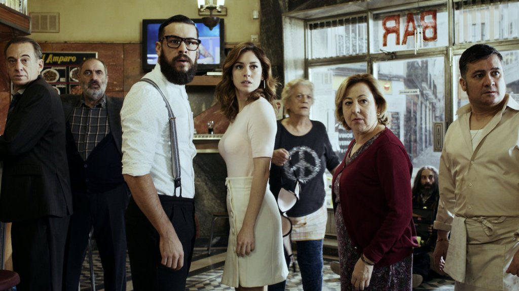 Cast of Spanish Horror Movie The Bar