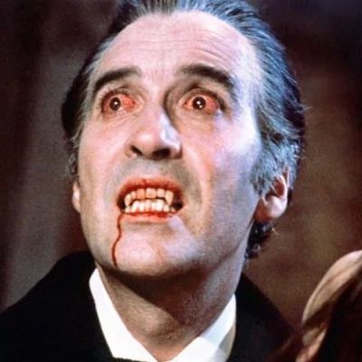 Christopher Lee as Dracula in AD 1972