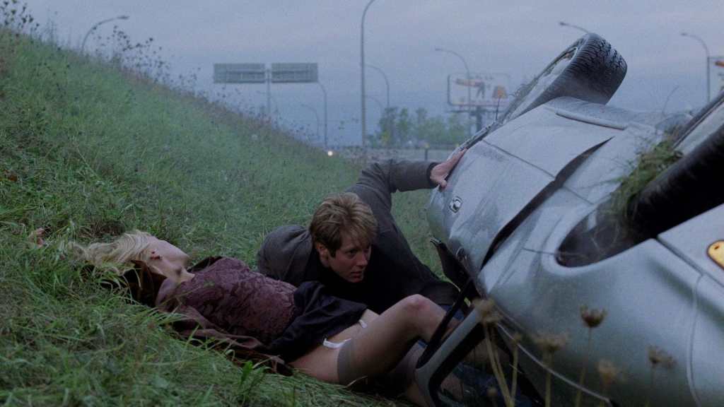 Spader and Unger in Crash