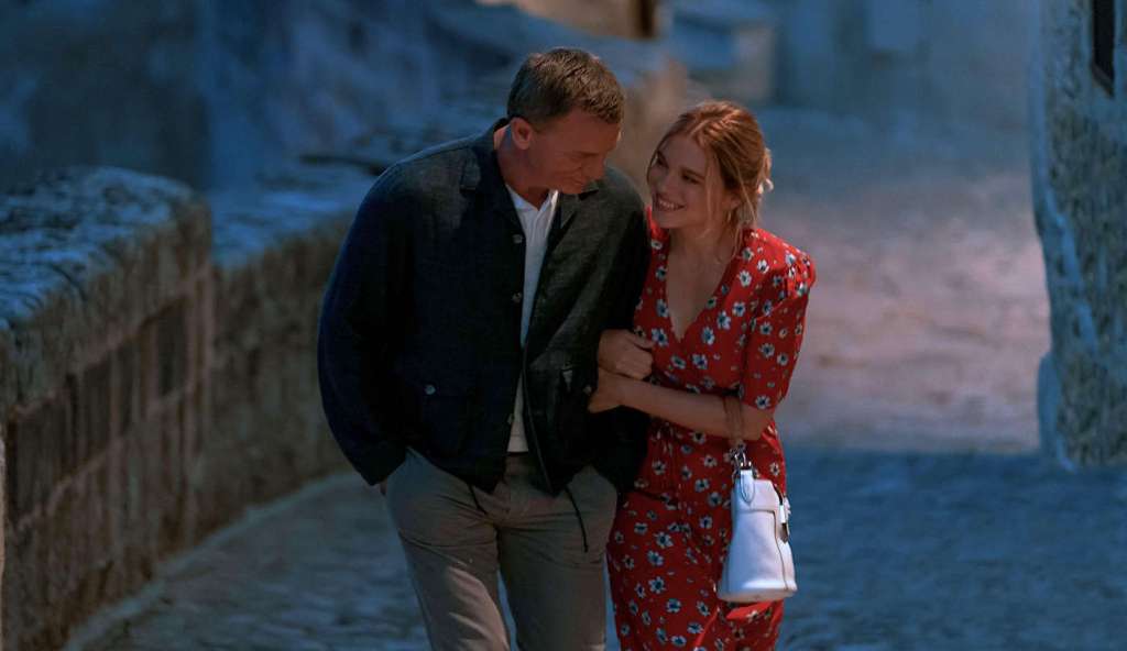 Daniel Craig and Lea Seydoux in No Time to Die