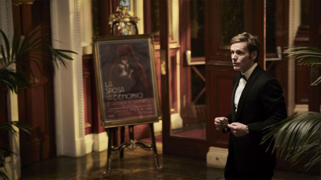 Shaun Evans in Endeavour series 7 opera screengrab