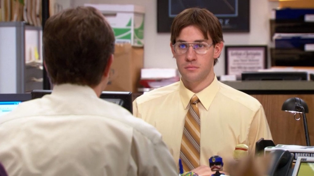 Jim pranks Dwight in The Office