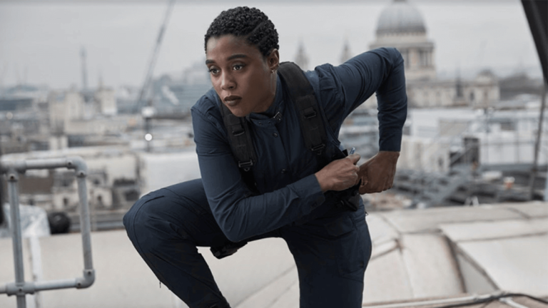 Lashana Lynch as 007 in No Time to Die