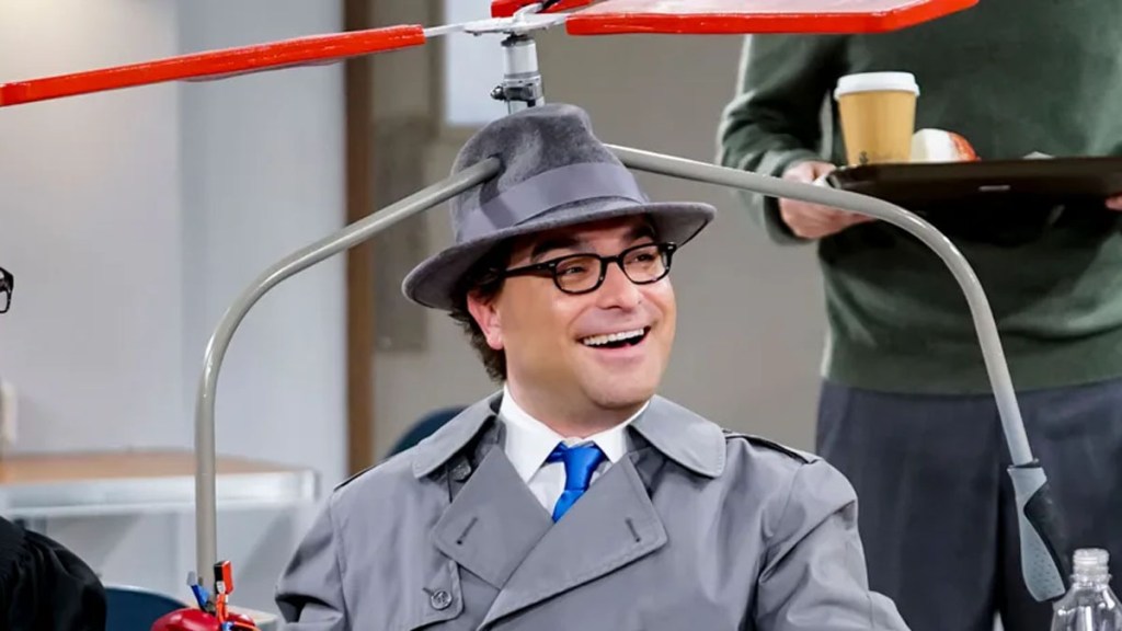 Leonard Hofstadter as Inspector Gadget in The Big Bang Theory