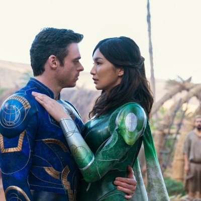 Richard Madden and Gemma Chan in Marvel's Eternals