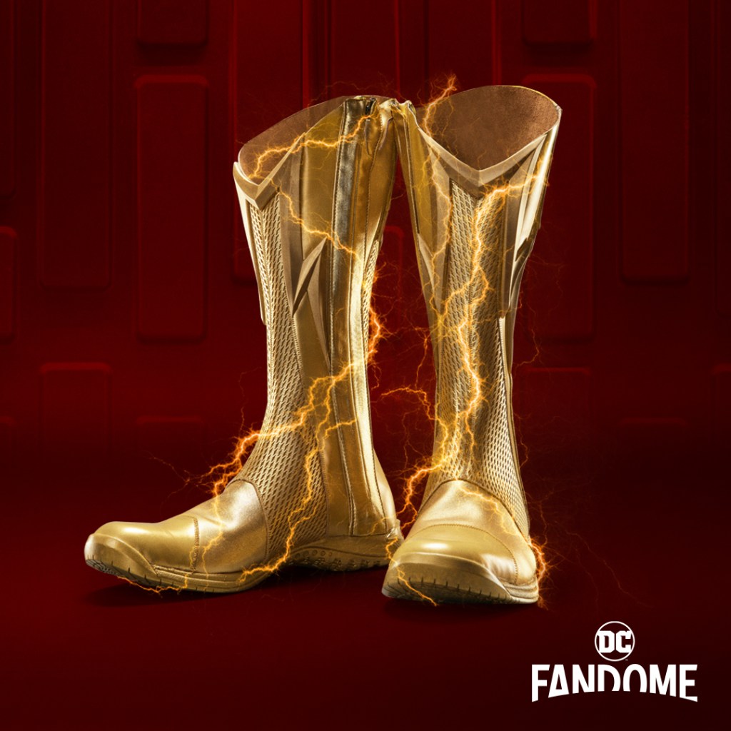The Flash Season 8 Gold Boots Revealed at DC FanDome