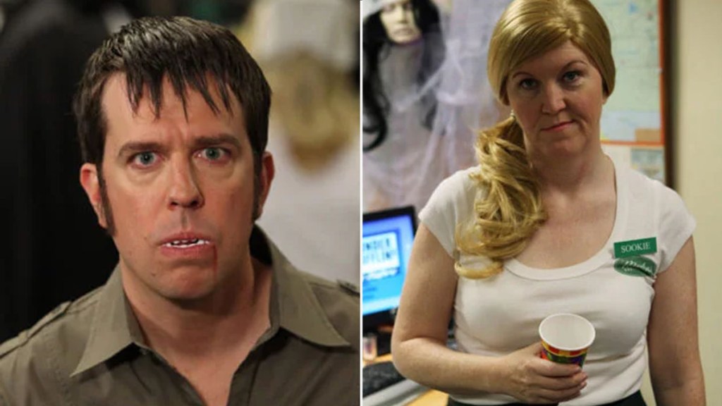 Andy and Meredith as Bill and Sookie from True Blood - The Office