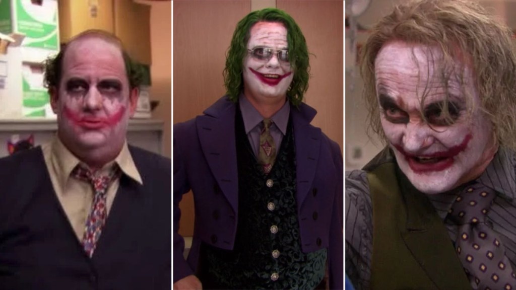 Dwight, Creed, Kevin as the Joker - The Office