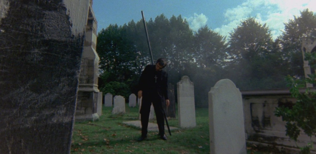 The Omen priest impalement
