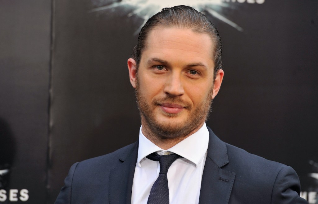 Tom Hardy at Dark Knight Rises Premiere