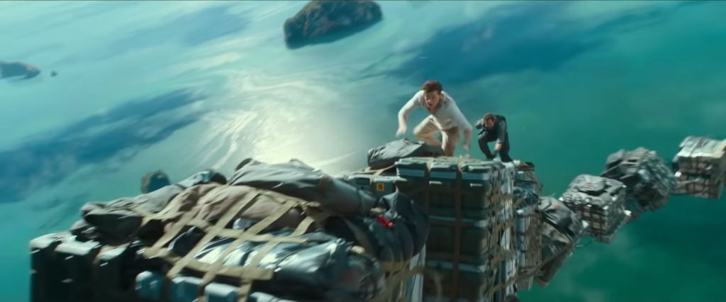 Uncharted movie cargo plane