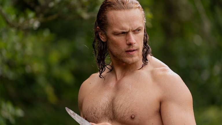 Sam Heughan in Outlander