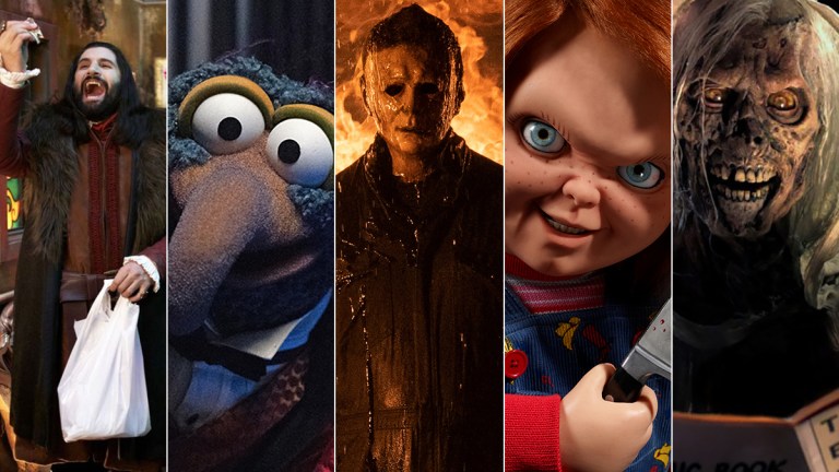 Nandor, Gonzo, Michael Myers, Chucky, and Creepshow