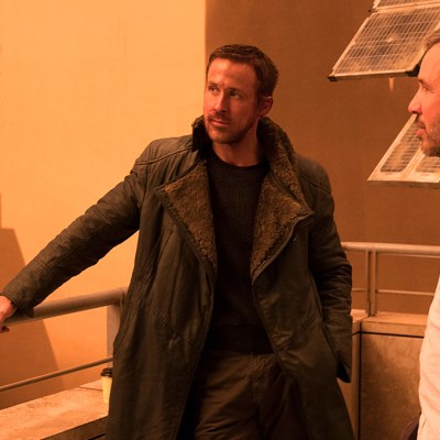 Blade Runner 2049: Harrison Ford, Ryan Gosling and Denis Villeneuve.
