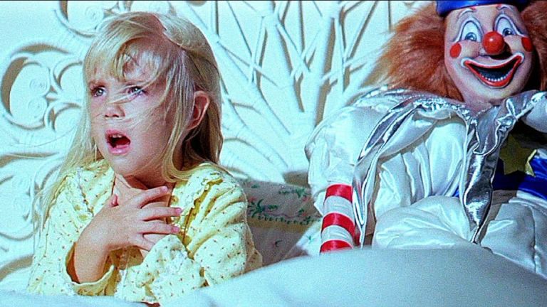 Carol Ann in bed in Poltergeist