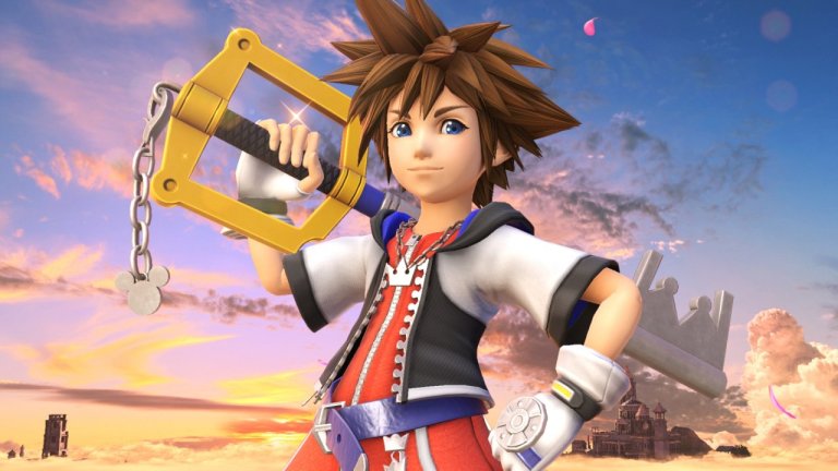 Sora in Super Smash Bros.