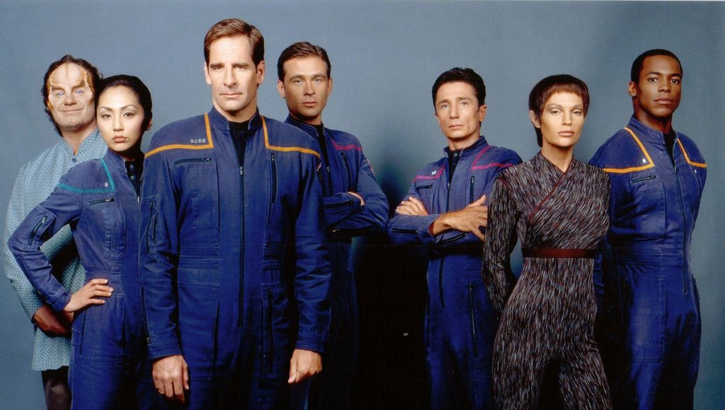 The cast of Star Trek: Enterprise