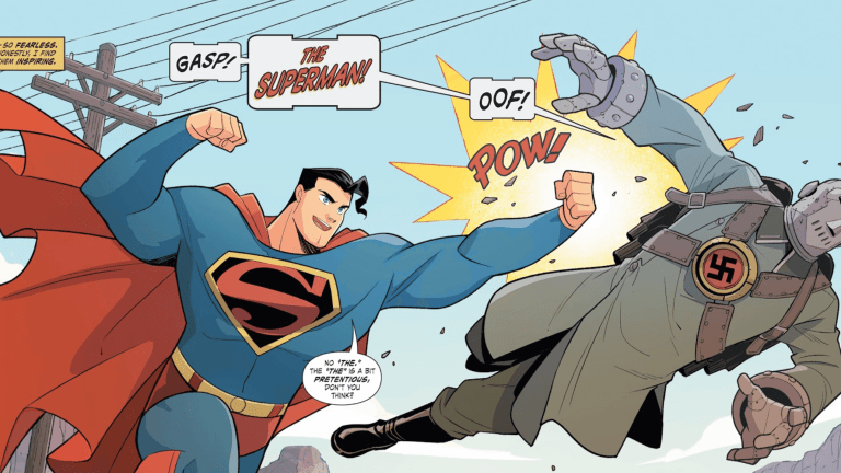 Superman Smashes the Klan