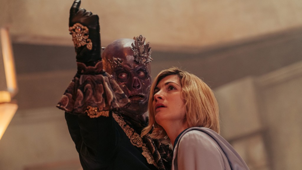 Doctor Who Flux Swarm and the Doctor