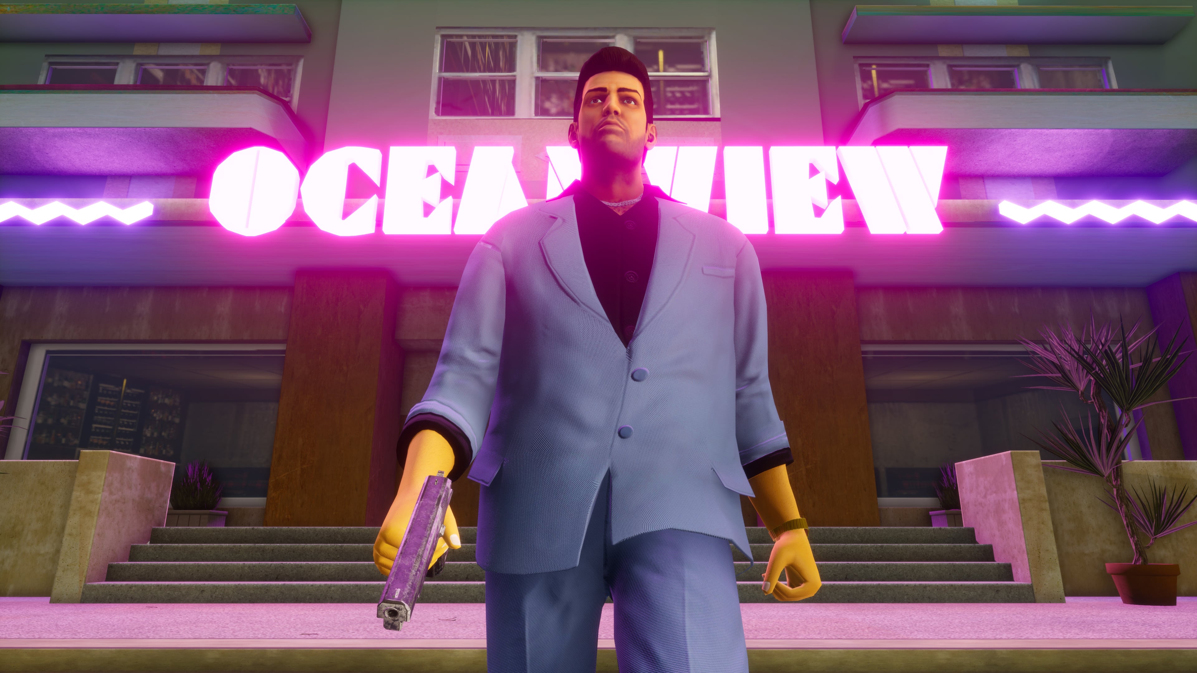 Grand Theft Auto: Vice City - The Definitive Edition Comparison Highlights  Improved Lighting and Shadows and More