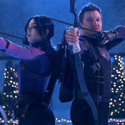 Hawkeye, Kate and Christmas Trees