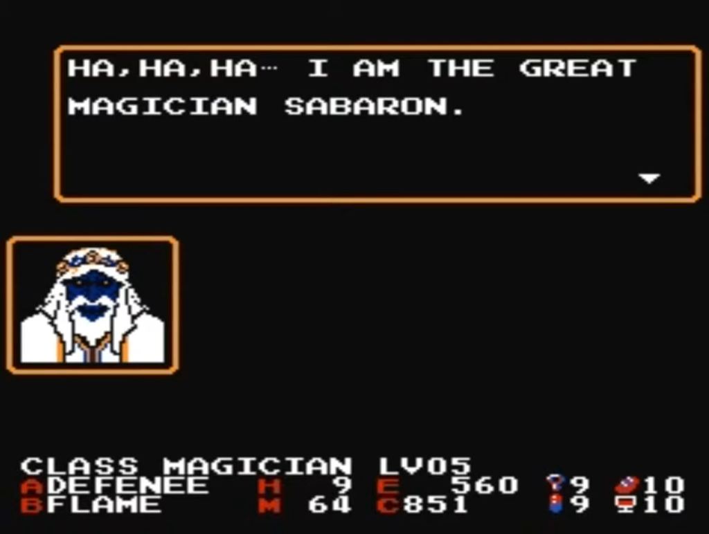 Magic of Scheherazade NES