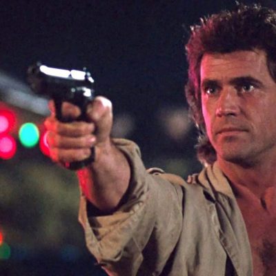 Mel Gibson in Lethal Weapon Christmas Movie