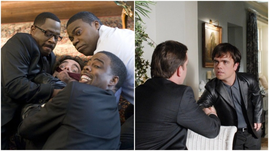 Peter Dinklage in both Death at a Funerals