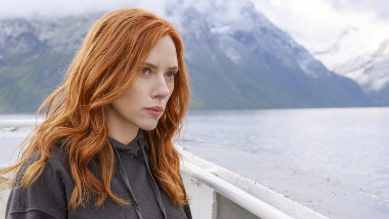 Scarlett Johansson as Natasha Romanoff in Black Widow