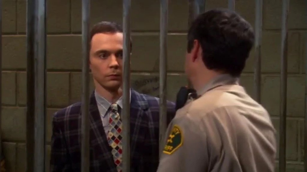 The Big Bang Theory Sheldon Jail