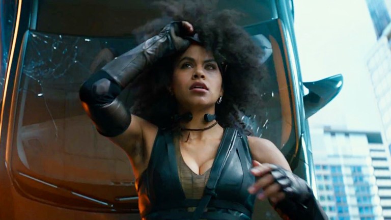 Zazie Beets as Domino in Deadpool 2.