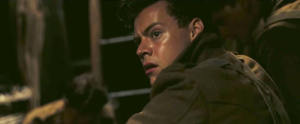 Harry Styles as Alex in Dunkirk