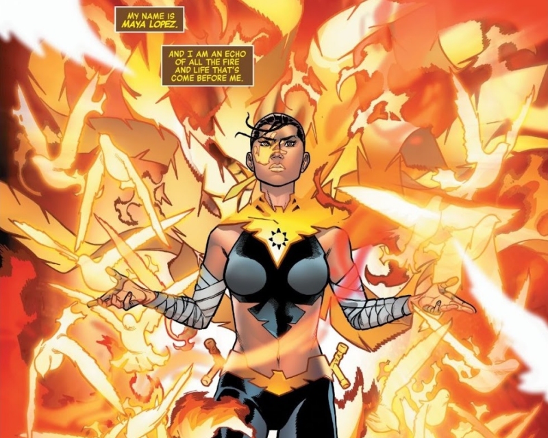 Echo as the Phoenix in Marvel Comics