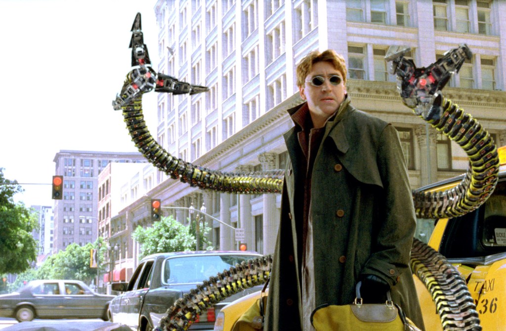 Alfred Molina as Doc Ock in Spider-Man 2